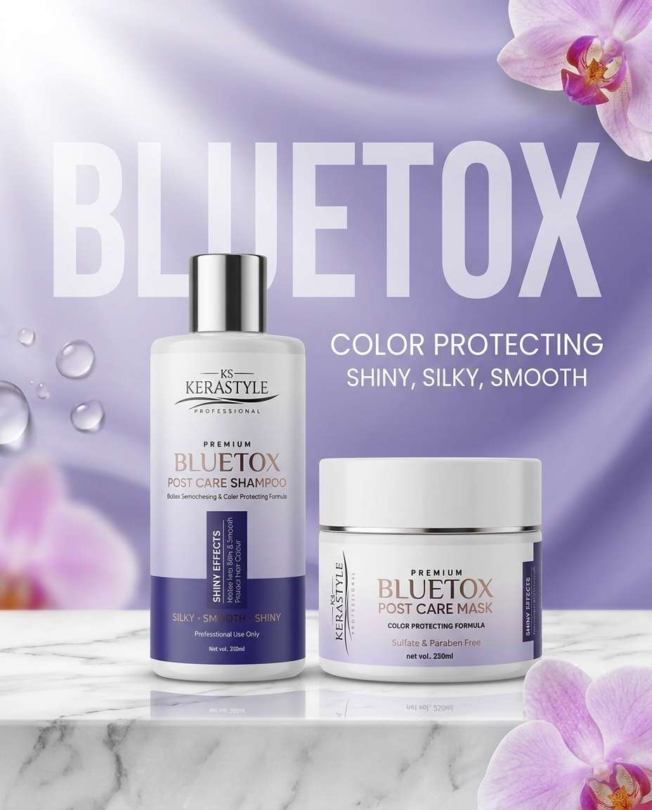 BLUETOX POSTCARE SHAMPOO 300ml & MASK 250ml