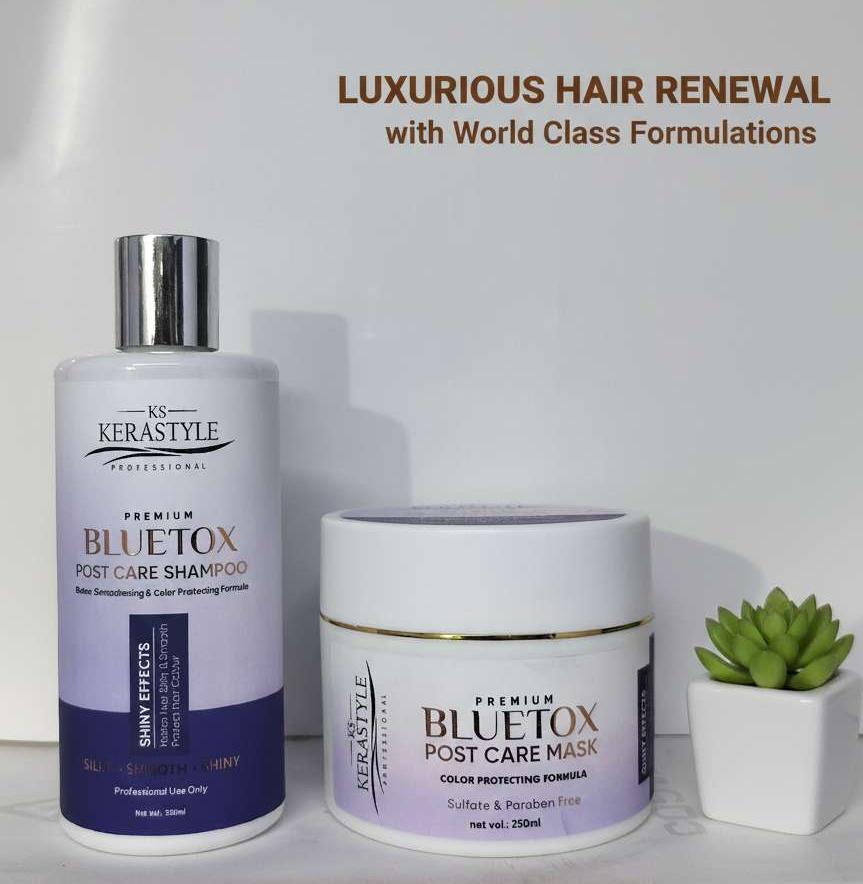 BLUETOX POSTCARE SHAMPOO 300ml & MASK 250ml - Image 2